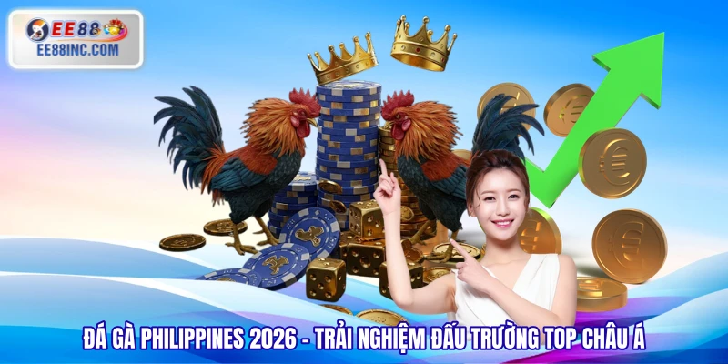 Đá Gà Philippines 2026 - Trải Nghiệm Đấu Trường Top Châu Á