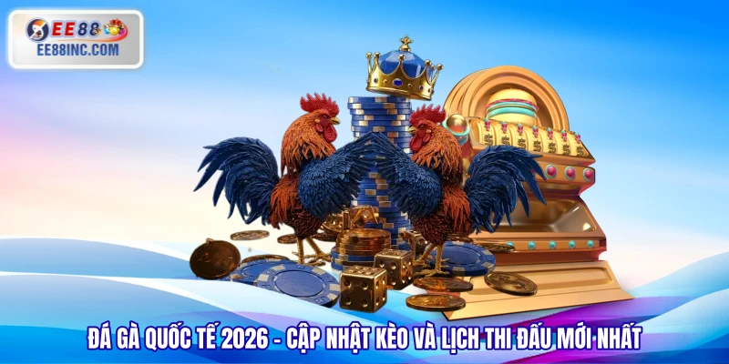 Đá Gà Quốc Tế 2026 - Cập Nhật Kèo Và Lịch Thi Đấu Mới Nhất