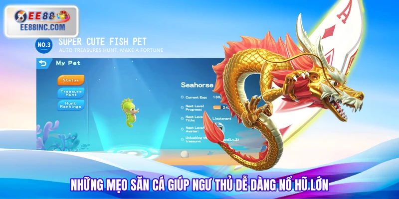 Những mẹo săn cá giúp ngư thủ dễ dàng nổ hũ lớn