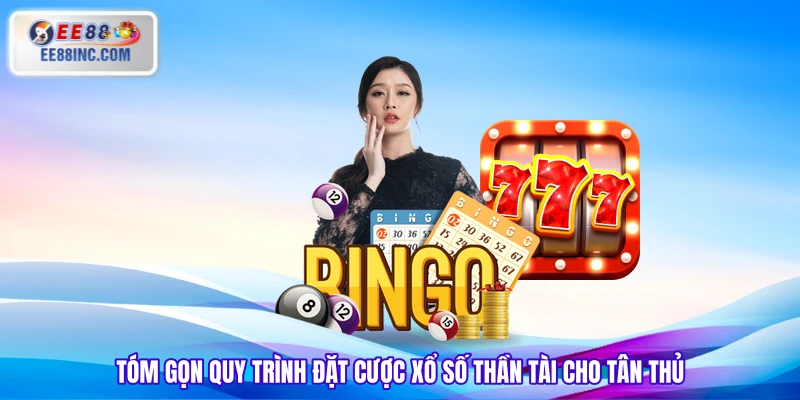 Tóm gọn quy trình đặt cược xổ số Thần Tài cho tân thủ